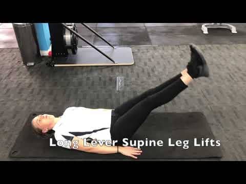 Supine leg lift sale